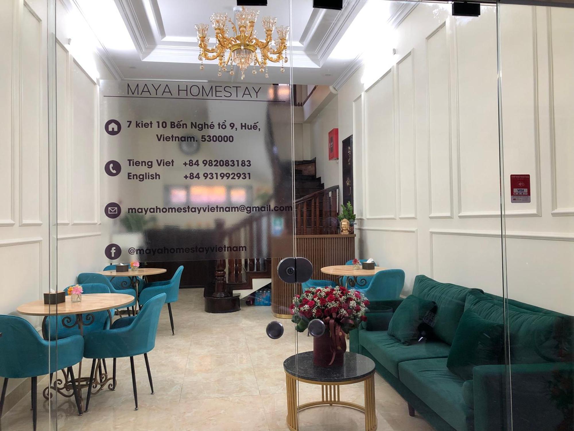 Maya Homestay Хюэ Экстерьер фото